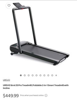 Folding Treadmill NEW