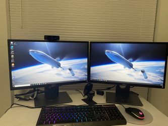 Dell Dual Monitor PC Setup 