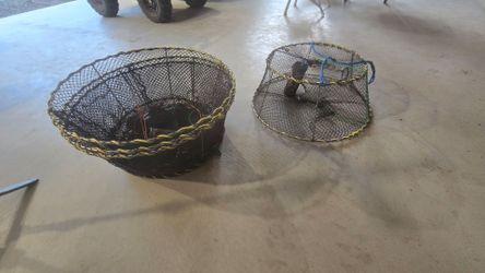 Shrimp pots stainless  x 4