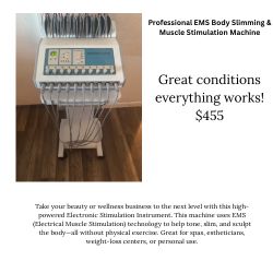 Professional EMS Body Slimming & Muscle Stimulation Machine