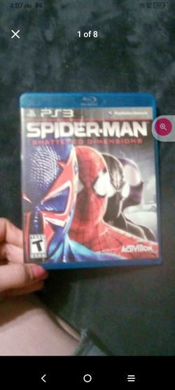 Spider Man Shattered Dimensions pS3