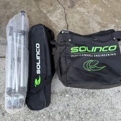 Solinco Lightweight 180 Ball Tennis Cart with Heavy Duty Ball Bag