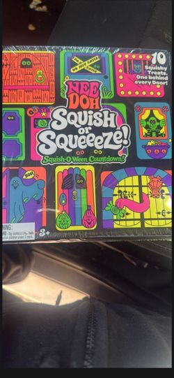 Nee Doh Squish or Squeeze Squish-O-Ween Countdown