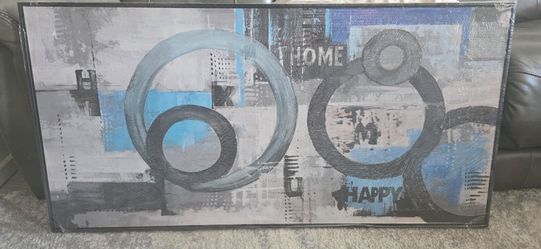 24x48 Abstract Wall Art