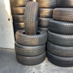 265/65R17 MICHELIN A SET OF FOUR USED TIRES