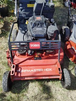 2024 model Toro Commercial Lawnmower with bag