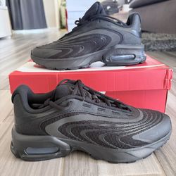 Men's Nike Air Max Fire Shoes Sneakers - Triple Black - Size 7.5, 8, 9.5, 10, 11, 12