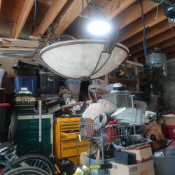 Large Chandaliere Hanging Light 3x3