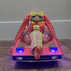 LOL Pink And Gold Carpool Convertible