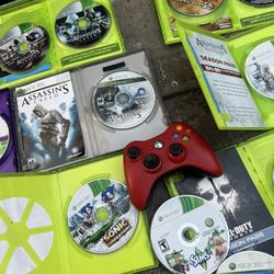 Xbox 360 Games And Controller