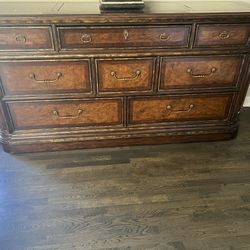 Marge Carson dresser with marble top