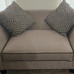 Tan Love Seat
