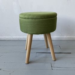 Green Foot Stool