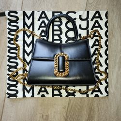 Black and Gold Handbag Marc Jacobs