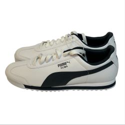 Puma Roma Men’s Size 13 , New , Without Box White&Navy Blue