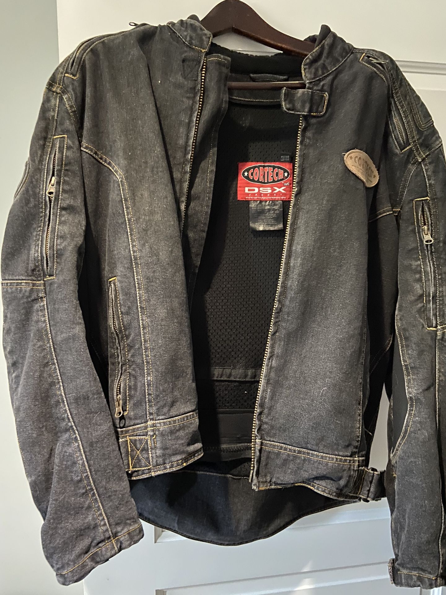 Cortech DSX Motorcycle jacket/denim/padded/44