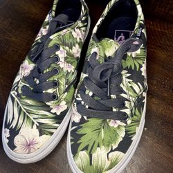 Women’s Tropical Print Vans