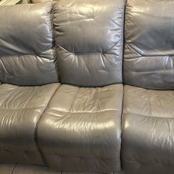 3 Seat Couch With 2 Recliner ends $500 OBO