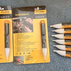 8x Fluke VoltAlert 1LAC-A II Non-Contact Voltage Testers