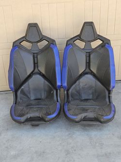 Blue Rzr Seats