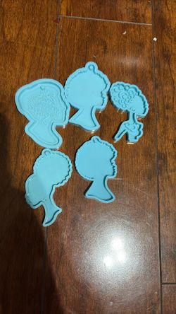 Woman Keychain Silicone Molds
