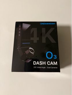 Dash Cam, 360° Dash Cam Front and Rear Inside, 4K/2.5K UHD Dash Camera for Cars