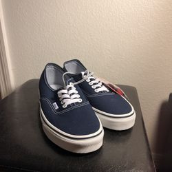 Brand New Navy blue Vans Shoes 