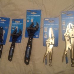 NWT Hart Wrench & Pliers Tool Set Bundle 