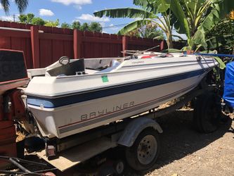 Boat with Trailer & Motor