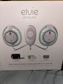 Elvie Stride Plus Hands-Free, Hospital-Grade Electric Breast Pump