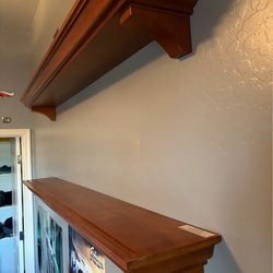 Pottery barn floating shelves