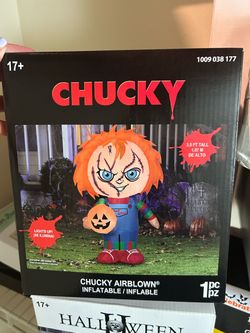 Chucky Halloween inflatable