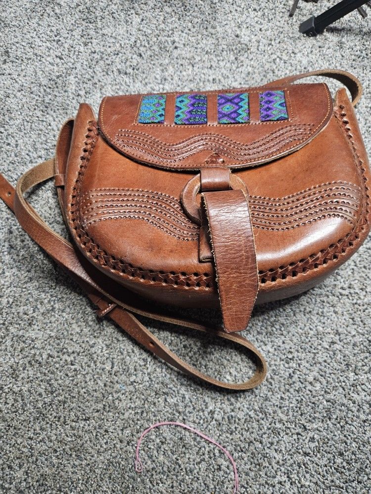 Brown Leather Purse