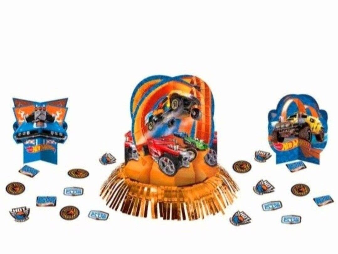 Hot Wheels Table Decorating Kit