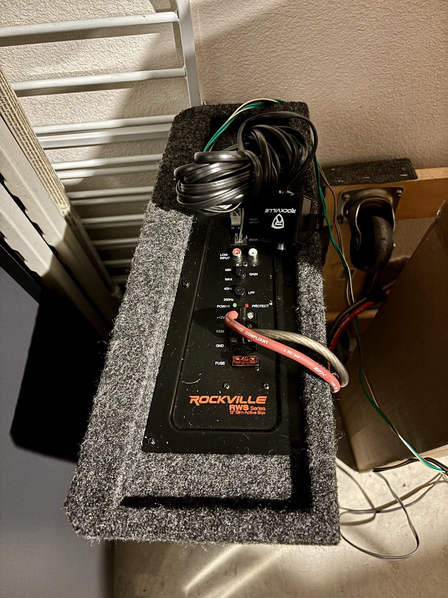 12" Amplified Car Subwoofer