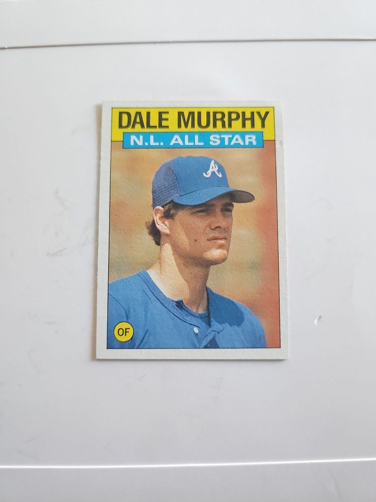 1986 Topps NL All Stars Dale Murphy Atlanta Braves