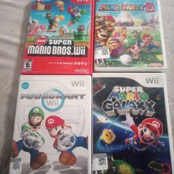 wii mario games