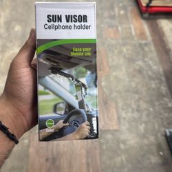 Sun Visor Cellphone Holder 