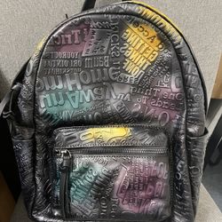 Desigual Women's Accessories PU Backpack Mini, Black, One Size