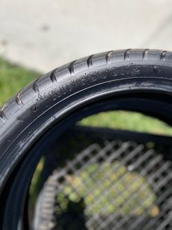 Used motorcycle tires