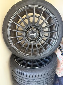 Rotiform 18-inch Wheels + Tires 