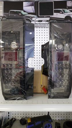 Smoked led h3 hummer tail lights
