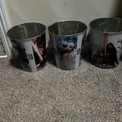 Star Wars Popcorn Buckets 