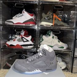 Jordan 5 Wolf Grey Size 9.5