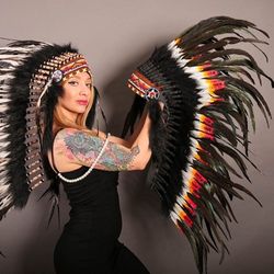 Roaches feather, carnival hats for a holiday or as a gift (from Bali)