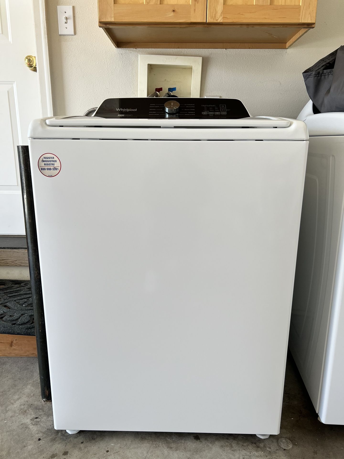 Whirlpool Washer (white)