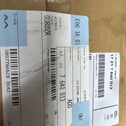 BMW PARTS X1,x2 heat exchanger new in box