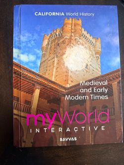 myWorld Interactive California World History Textbook - 7th Grade SS