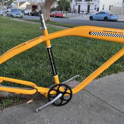 Felt Taxi Cruiser Frame Rare Cool Frame Ready For Any Project. 