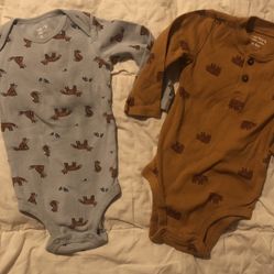 Carter’s Animal Print Onesie Set